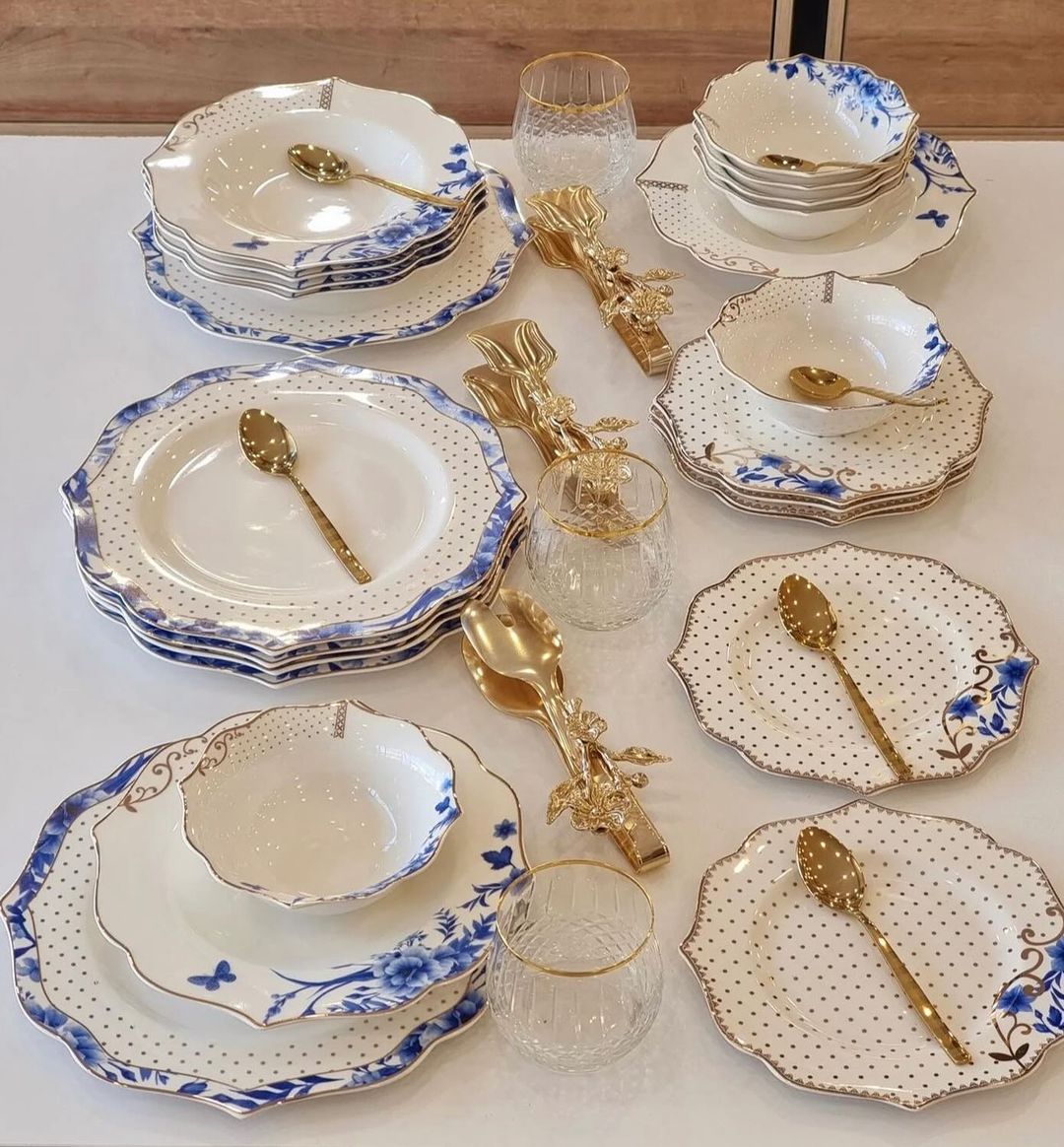 51 Pieces Set In Bone With Spoon Price