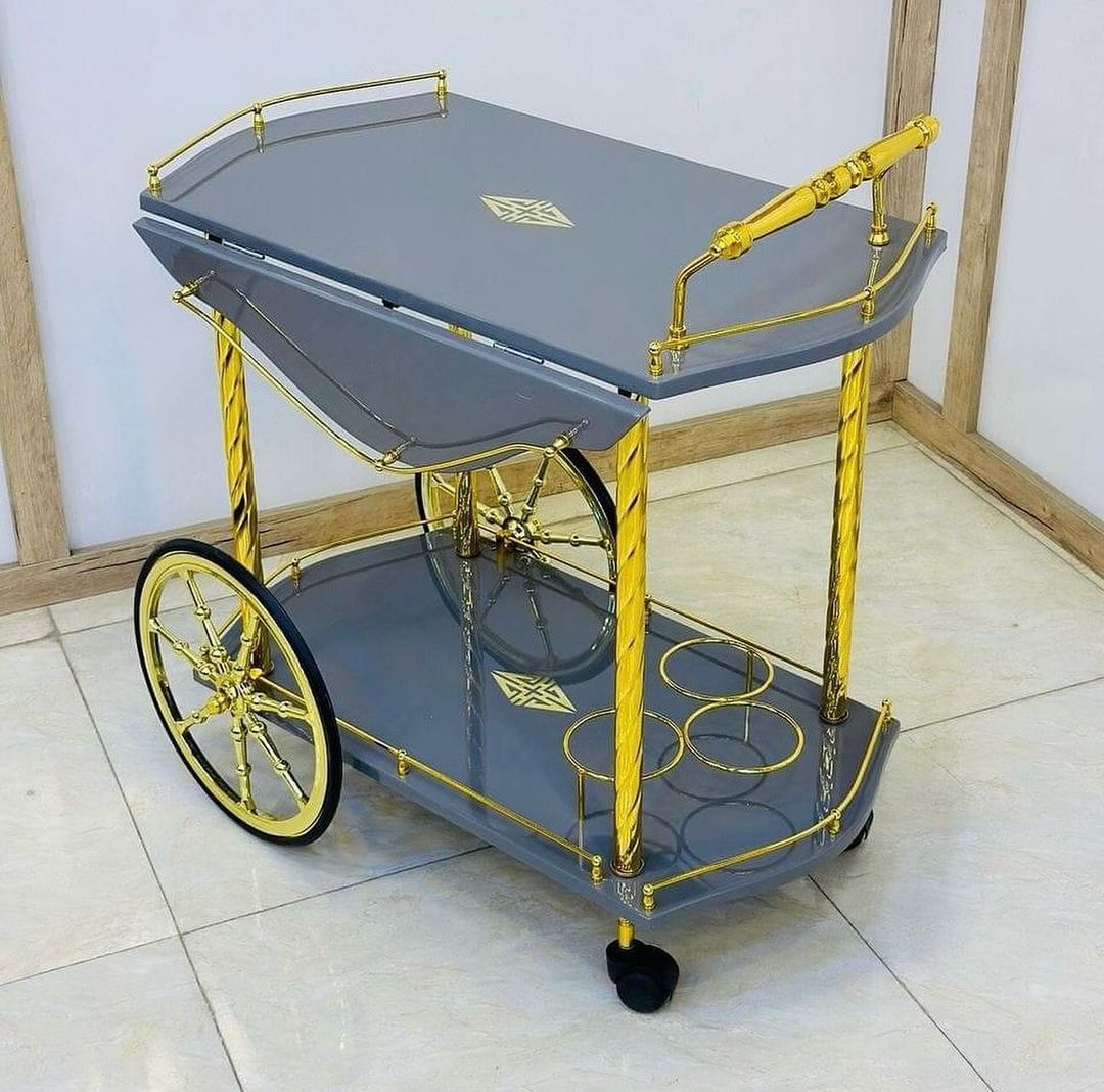 Serving Trolly In Wood