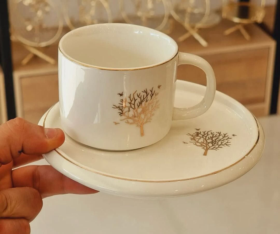 Set Of Six Cup And Saucer