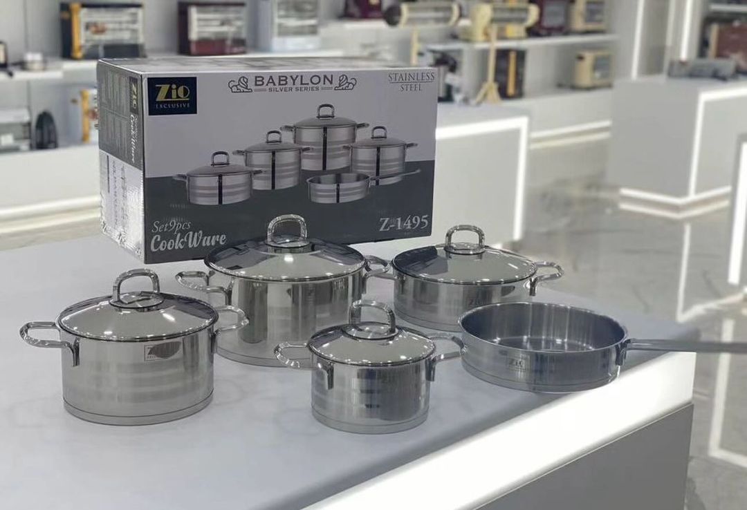 Zio Cookware Set 9cs