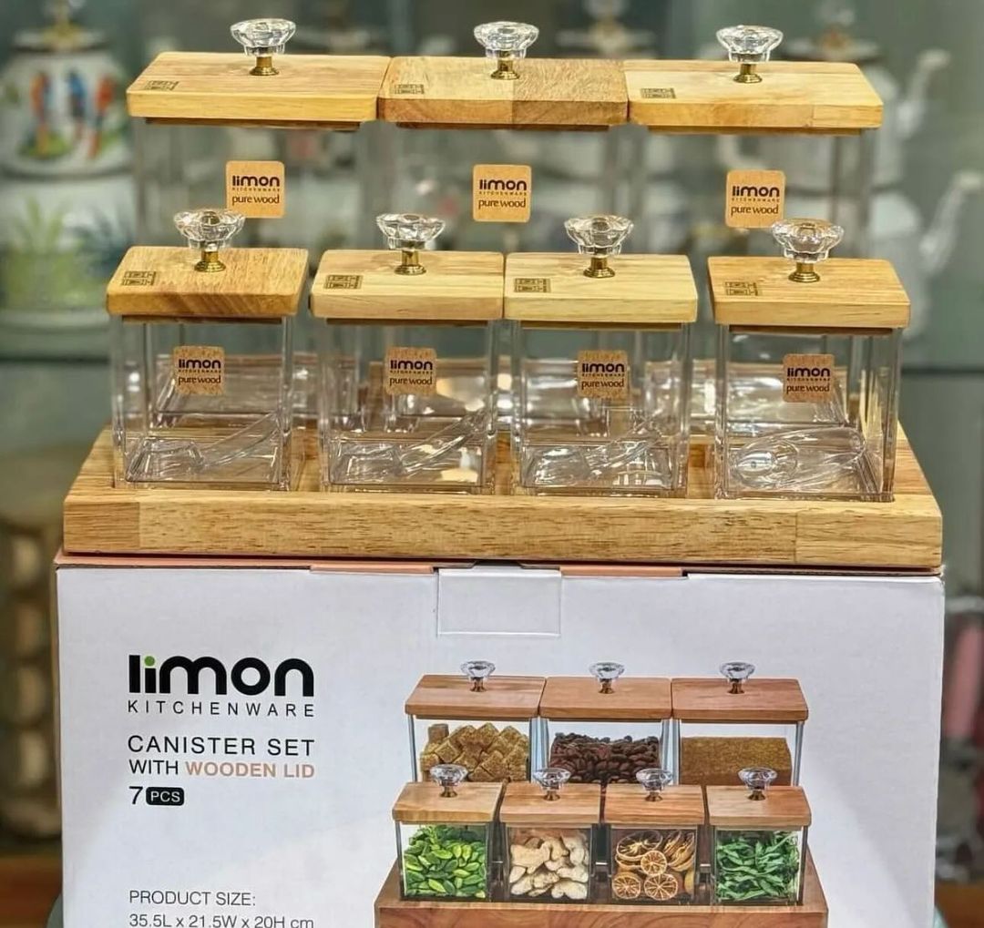 limon Air Tight Spices Jars